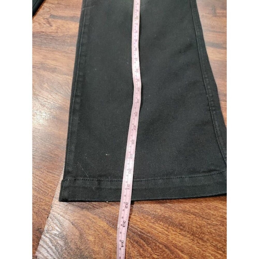 Unified Unlimited High Rise Denim Relaxed Jeans Black Wash Women's Size 6 NWT - Picture 8 of 10